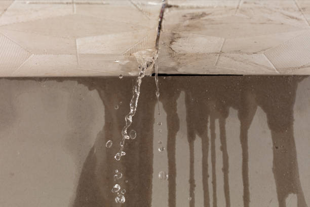 Professional Burst Pipe Cleanup technician working in Maple, WI